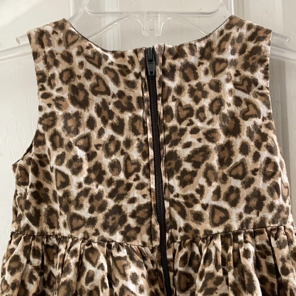 FINAL MARKDOWN Girls 1989 place bubble bottom animal print dress 2t